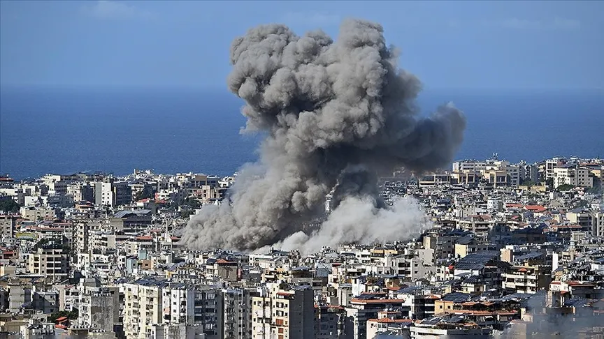 İsrail ordusu, Lübnan’ın başkenti Beyrut’a hava saldırısı düzenledi