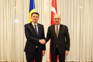 TBMM Başkanı Kurtulmuş, mevkidaşı Romanya Senatosu Başkanı Abrudean ile görüştü